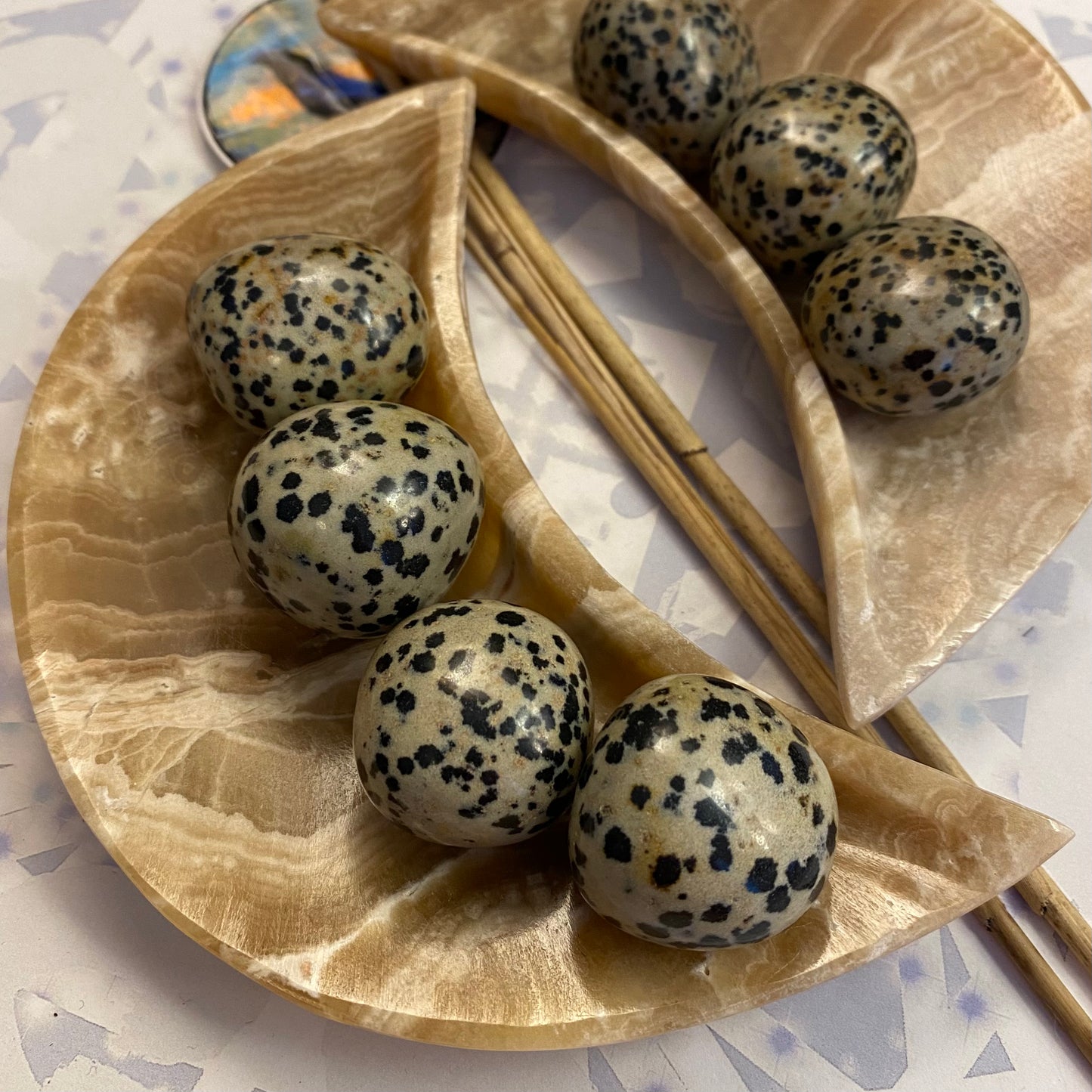 Dalmatian jaspis 2,5-3,5cm