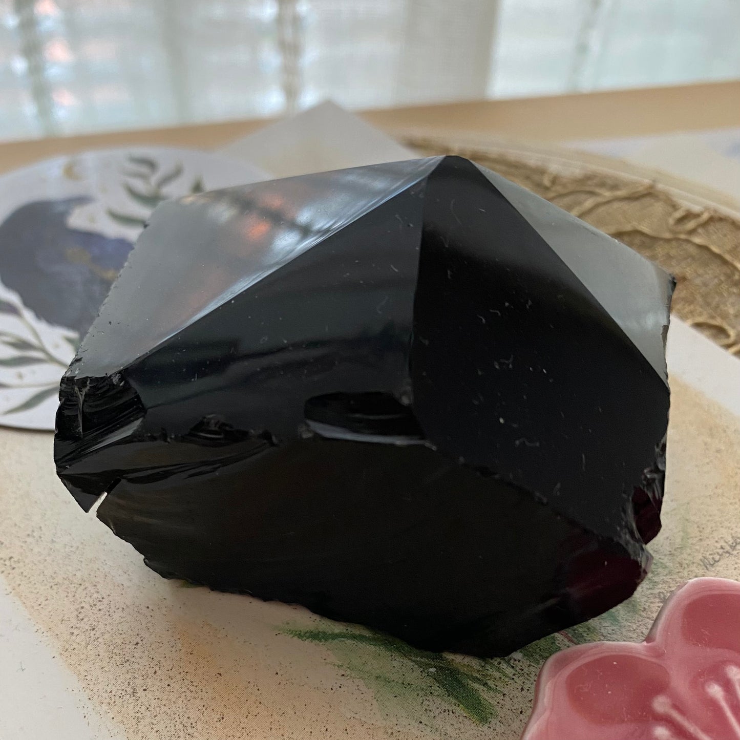 Obsidiaani kärki 4,5cm
