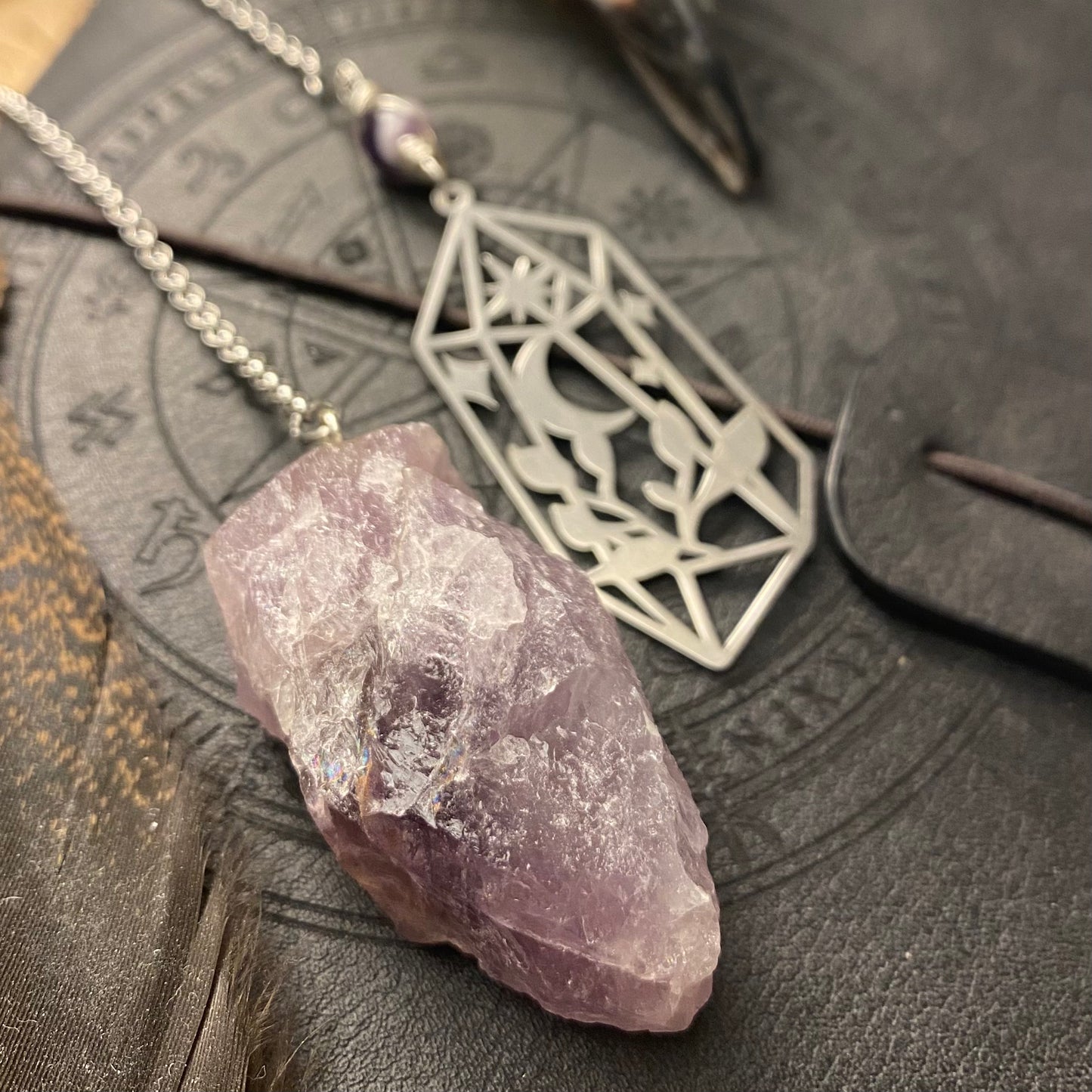 Ametisti heiluri & kristalli