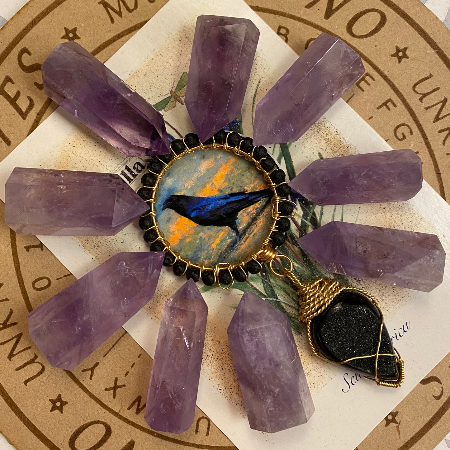 Ametisti torni 4cm ALE -40%