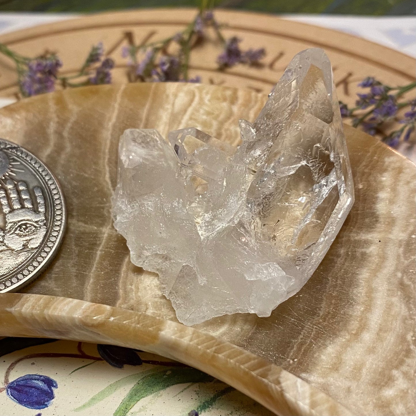 Vuorikristalli klusteri