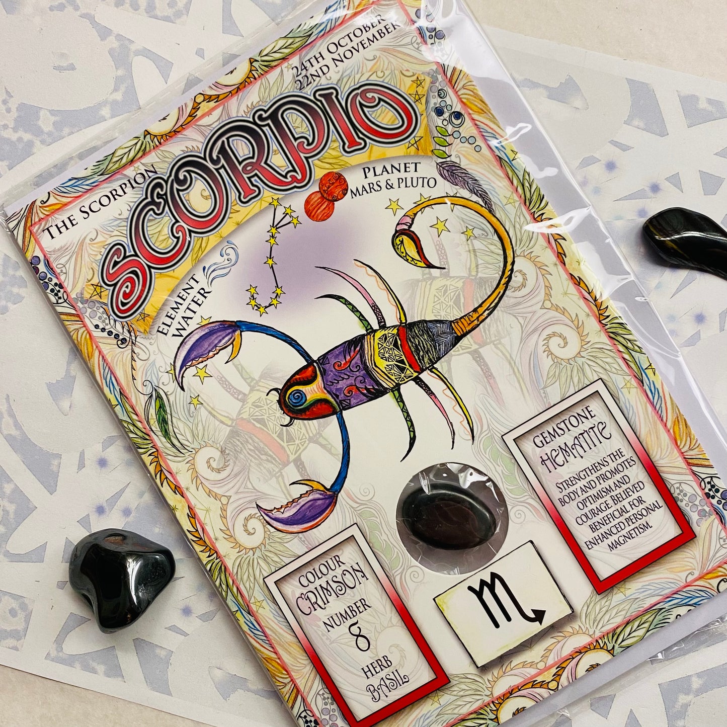 Skorpioni, horoskooppikortti (24.10.-22.11.)