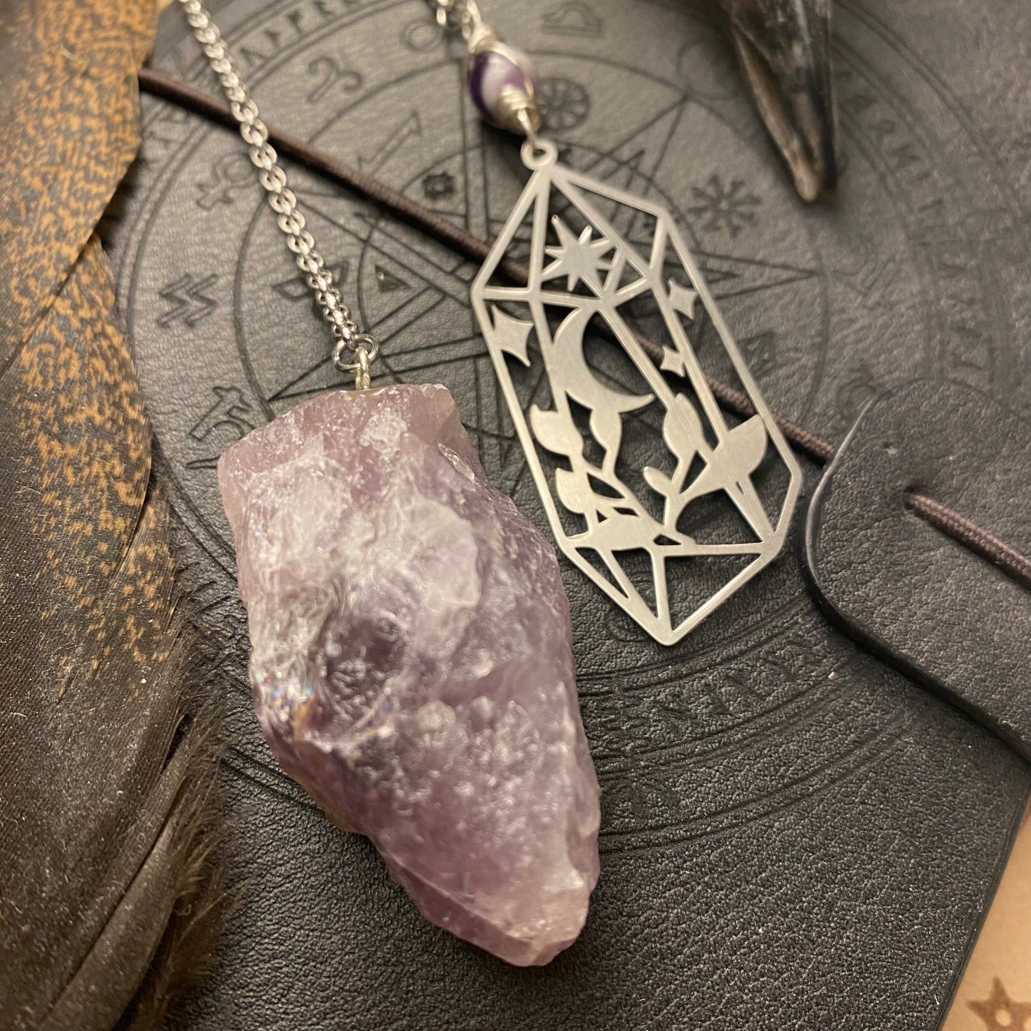 Ametisti heiluri & kristalli