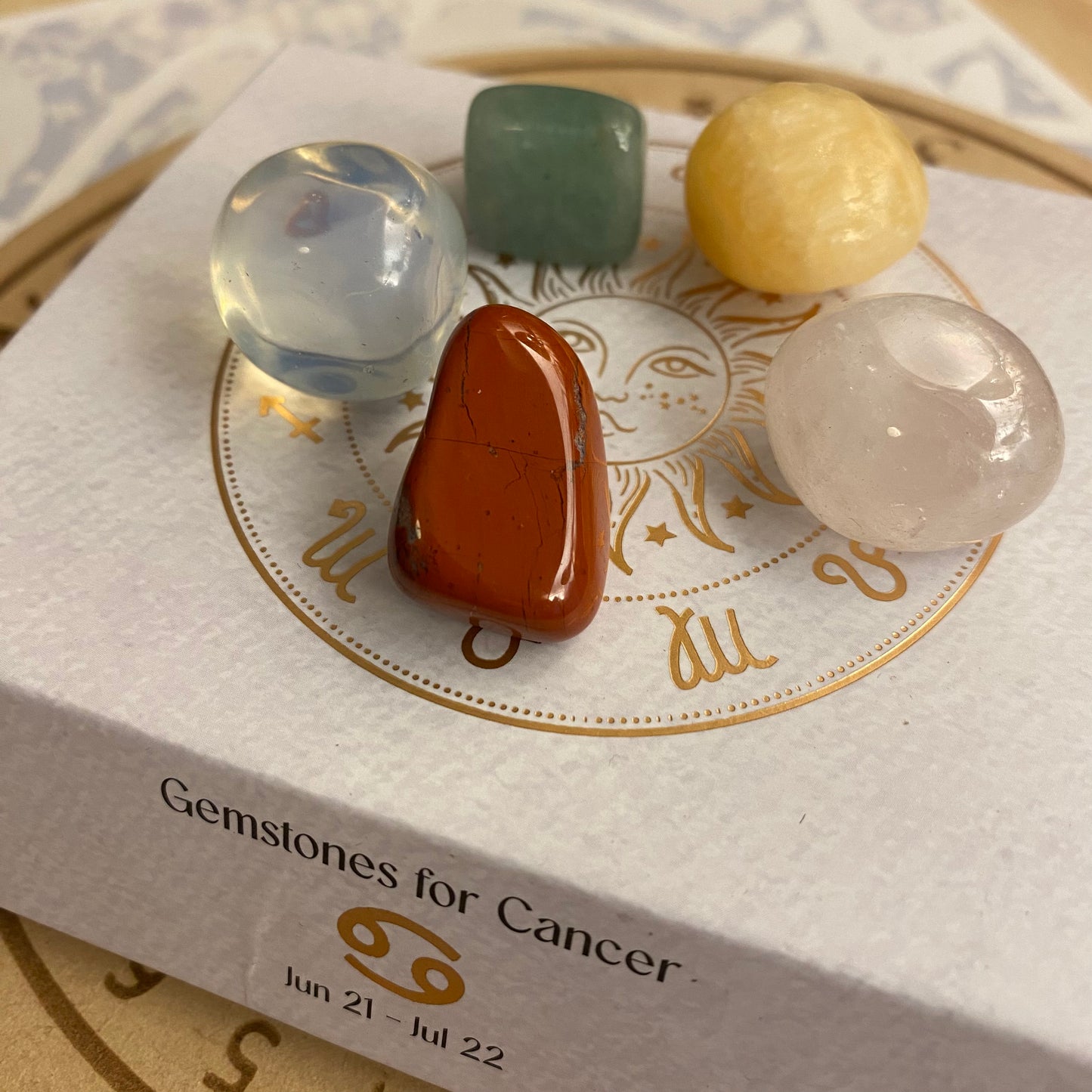 Rapu, horoskooppi kivisetti lahjarasiassa