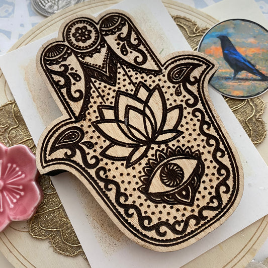 Fatiman käsi alusta 13cm