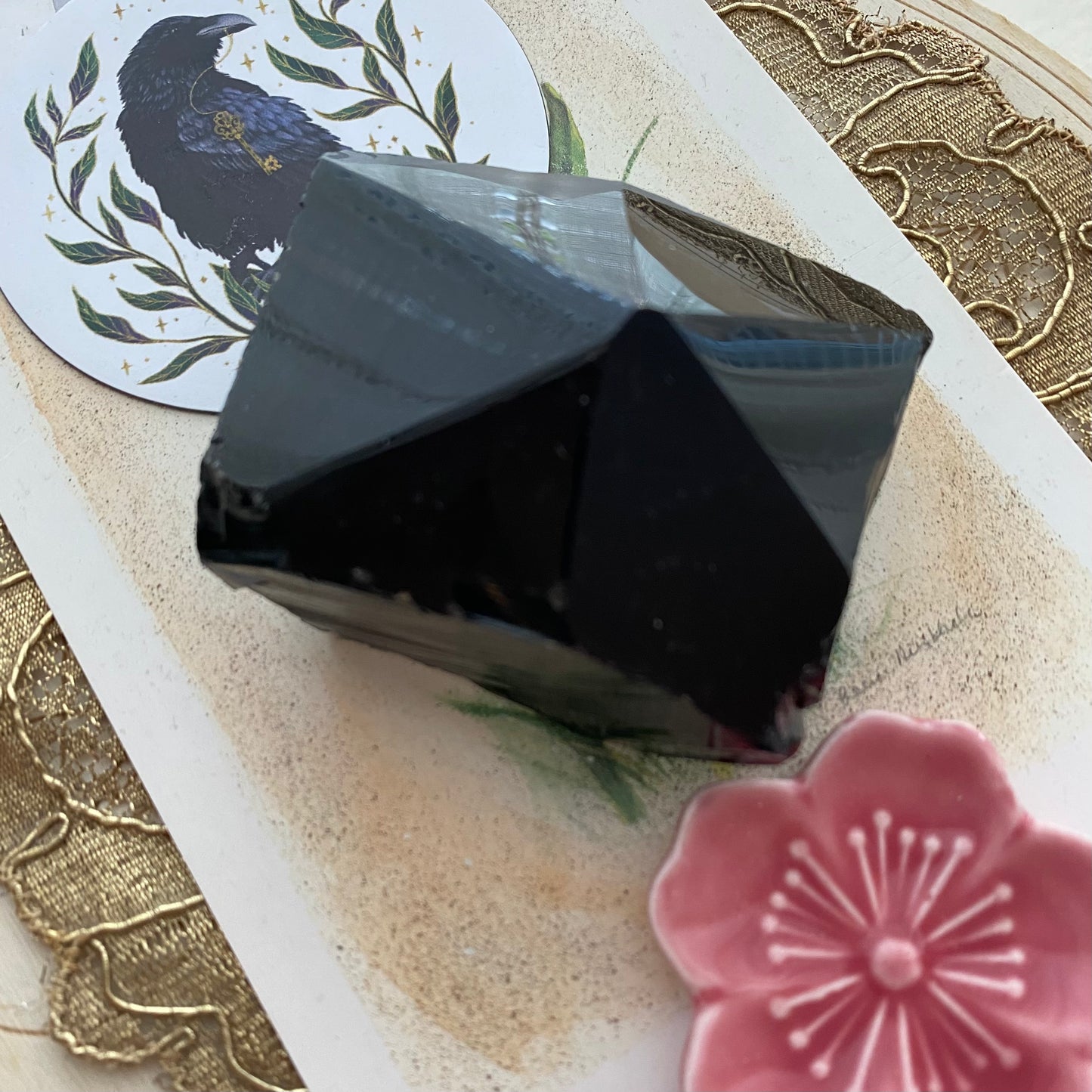 Obsidiaani kärki 4,5cm