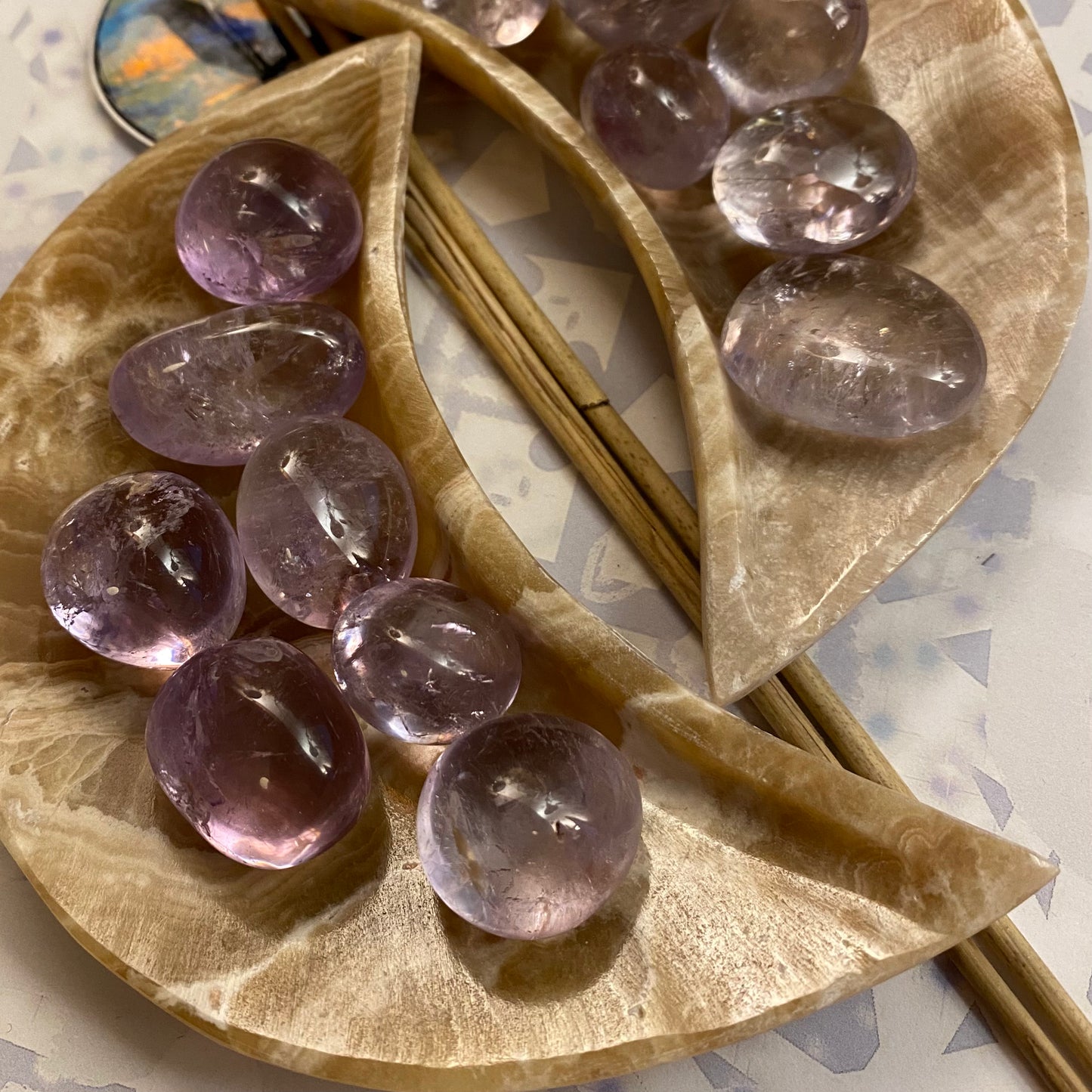 Ametisti, vaalea 2-3cm