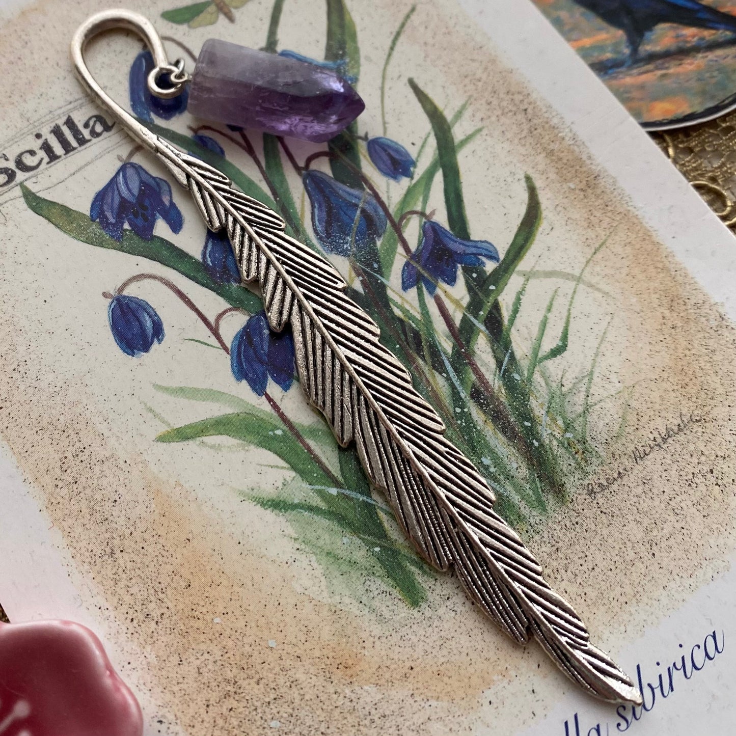 Ametisti kirjanmerkki