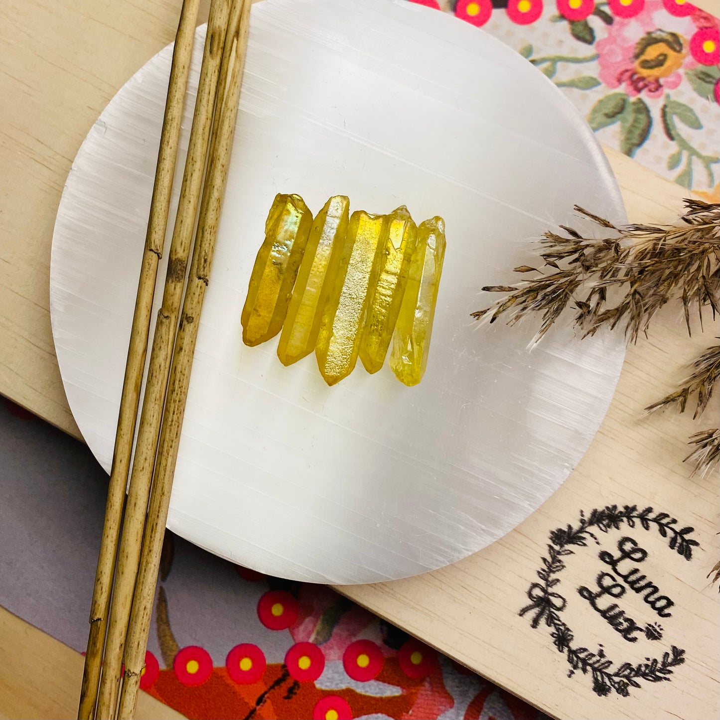 Kvartsi kärki aura/keltainen ALE -40%